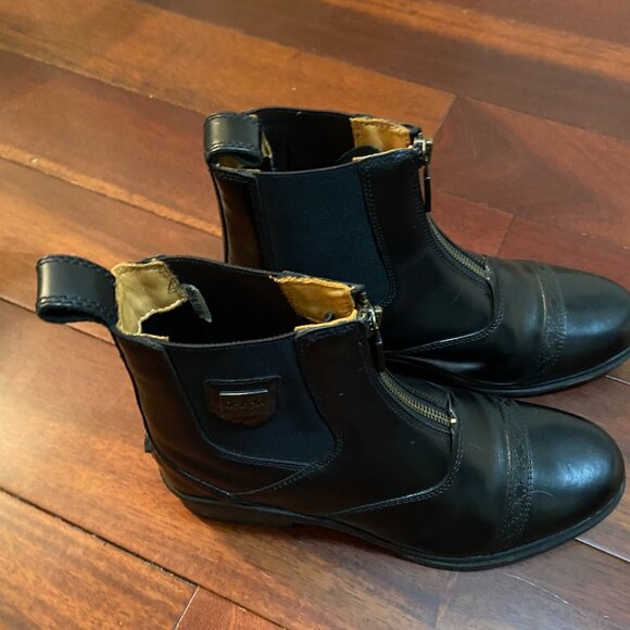 B Vertigo soft leather, zip front, equestrian boots. - Picture 6 of 13